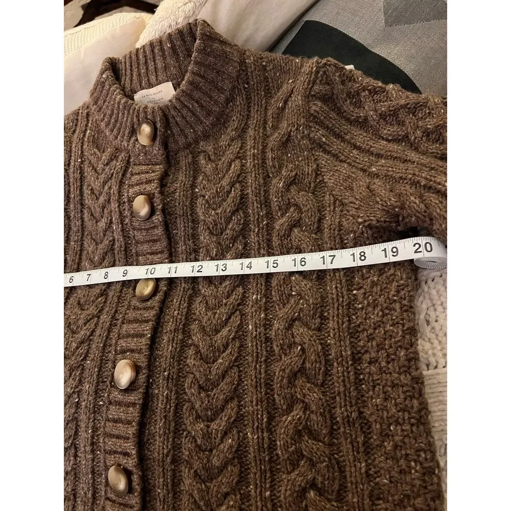 [SOLD] La Maille Sezane Andina Jumper in Heather Brown Size S✨ - Picture 12 of 15